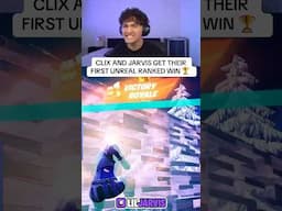CLIX AND JARVIS FIRST UNREAL RANKED WIN 🔥