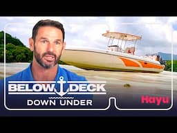 New bosun BEACHES the tender 😱 | Season 3 | Below Deck Down Under