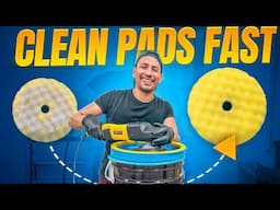 Stop Wasting Time Cleaning Polishing Pads | How To Clean Buffing Pads Fast