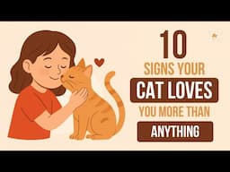 10 Signs Your Cat Loves You More Than Anything | Cat Behavior Explained #catbehavior #catfacts #cats