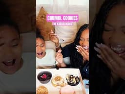@crumbl CRUMBL COOKIES x the KARDASHIANS Taste Test 🤭