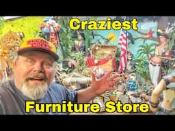The Craziest Furniture Store i have ever seen, i loved it
