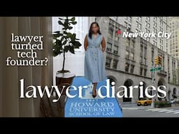 behind the scenes of launching an app + life as an entrepreneur in new york city | LAWYER DIARIES
