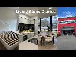 LIVING ALONE DIARIES || MAKING NEW PURCHASES + SETTING UP MY NEW APARTMENT + DAYS IN MY LIFE