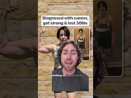 Diagnosed with cancer, got strong & lost 30lbs  #fitness #motivation