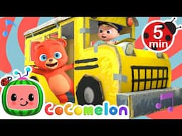 All A-Board the Bus! | CoComelon Animal Time | Animal Nursery Rhymes