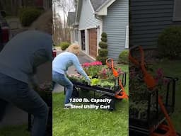1200 lb. Capacity Steel Utility Cart from Harbor Freight