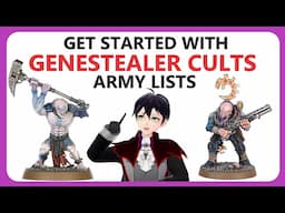 Six 1000 points Genestealer Cult army lists for Beginners (all detachments)