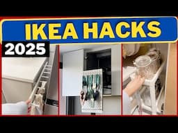 IKEA |INCREIBLES TRUCOS INTELIGENTES  CON POCO DINERO😉 |2025 GENIUS HACKS