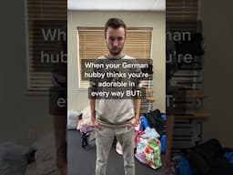 German and American Couple Struggles LOL. #shorts