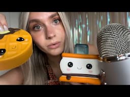 ASMR| Sticky Squishes With Pure Whispers🧇