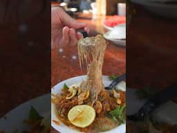 UNIQUE Indian Food: Haleem in Hyderabad - Indian Street Food in Hyderabad, India