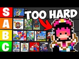 Ranking the Difficulty of Every Mario Game