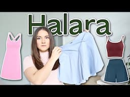 HUGE HALARA ACTIVEWEAR HAUL 2025 | biker shorts, running shorts, pilates shorts & MORE!