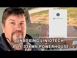 Unboxing the Liniotech 14.33kWh Floor-Mount Battery