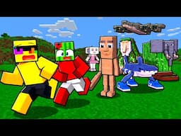 There's BRAINROT MOBS in My Minecraft World