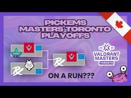Sliggy's Pickems for PLAYOFFS of MASTERS TORONTO