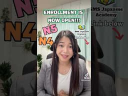 BUSY pero gustong pumasa sa JLPT?! NO PROBLEM! Course starts in June 😊 Japanese #Nihongo #JLPT