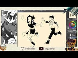 [L I V E] Working on ART Commissions 02  🎵☕
