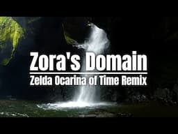Zora's Domain | Relaxing Waterfall  | Zelda Ocarina of Time Remix
