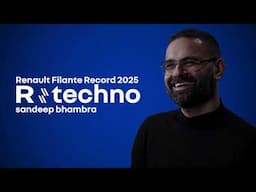 Sandeep Bhambra, Director de Diseño Avanzado de #Renault presenta #Renault #Filante Record 2025