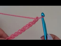 How to Crochet a CHAIN - Absolute Beginners - Step-By-Step - Pointers - Absolute Beginner Friendly