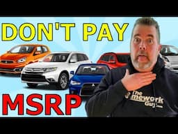DON'T PAY MSRP (New Car Prices) Kevin Hunter The Homework Guy