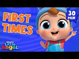Baby John's First Steps + More Little Angel Nursery Rhymes and Kids Songs | Learning ABCs & 123s