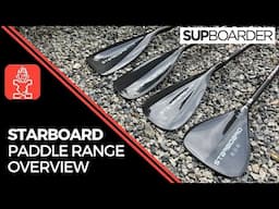 Starboard Paddle range overview / SUPboarder