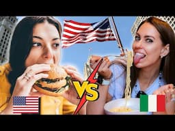 AMERICAN EATING HABITS THAT DRIVE ITALIANS CRAZY