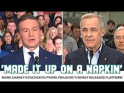 ‘A Joke’: Mark Carney Reacts To Pierre Poilievre’s Newly Released Platform, & Something I Spotted