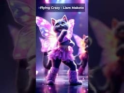 💜 Glowing Fairy Cat at Night – Sparkle Vibes & Evening Magic 🌌🐱