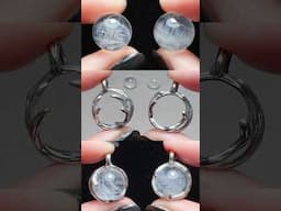 Karen’s Working Vlog - Making Blue Needle Quartz Pendants #diy#diycrafts #vlog