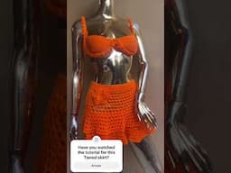 Tiered skirt tutorial now on my channel