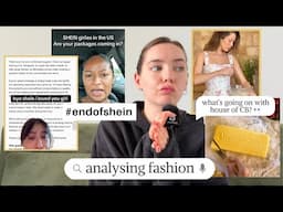 HouseOfCB is giving tradwife, Ssense scam?? Shein & Temu PANIC pivot & more