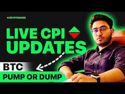🚀 LIVE CPI Updates: Is Bitcoin About to SKYROCKET or CRASH? | Bitcoin Live Scalp Trading