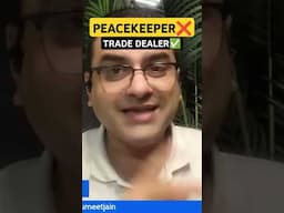 PEACEKEEPER ❌ TRADE DEALER ✅ #israeliranwar #trump #geopolitics #pakistan #sumeetjain