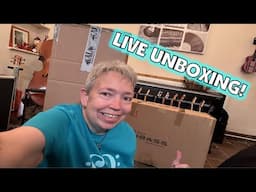 HUGE Unboxing Live! 10 Different Kala U-Basses - Take 1