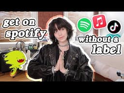 how to get your music on streaming platforms with distrokid!!! 🎸
