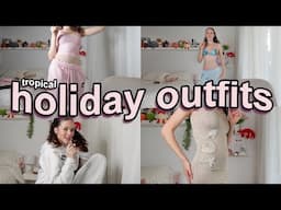 My Tropical Holiday Outfits 🏝️🌺