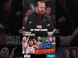 Knicks Meltdown "Worst Offensive Performance of the Season" #wfan #nba #knicks