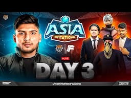 ASIA INVITATIONAL GRP STAGE DAY- 3 🔥🚀 APEX 7, NL, OV, NRZ, ZM, RNA, LEV, XT 🇮🇳 🇳🇵 🇧🇩 #nonstopgaming