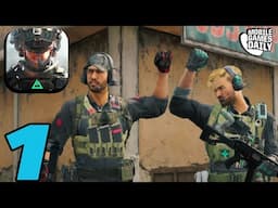 DELTA FORCE Mobile - Gameplay Walkthrough Part 1 - My First Ever Game (iOS, Android)