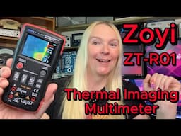 Zoyi ZT R01Thermal Imaging Multimeter Review - A Useful Tool For Electronics Fault Finding!