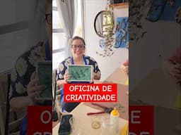 Nova edição da Oficina de Criatividade no atelier! Foi linda! #alemdaruaatelier