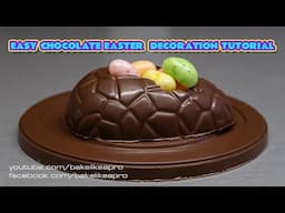 Easy Chocolate Easter Decoration Tutorial