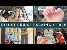 Major Pre-Disney Cruise Packing and Prepping! 🚢✨❤️