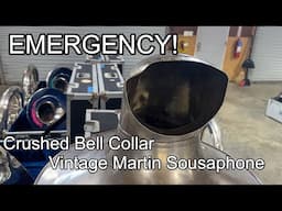 EMERGENCY! Crushed Vintage Martin Sousa bell Collar