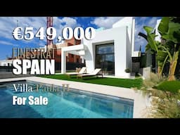 Villa Paula ll for sale in Finestrat next to Puigcampana Golf Club, Costa Blanca, Spain. Sandy beach
