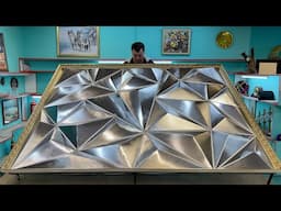 Удивительный светящийся LED потолок из нержавеющей стали для туалета